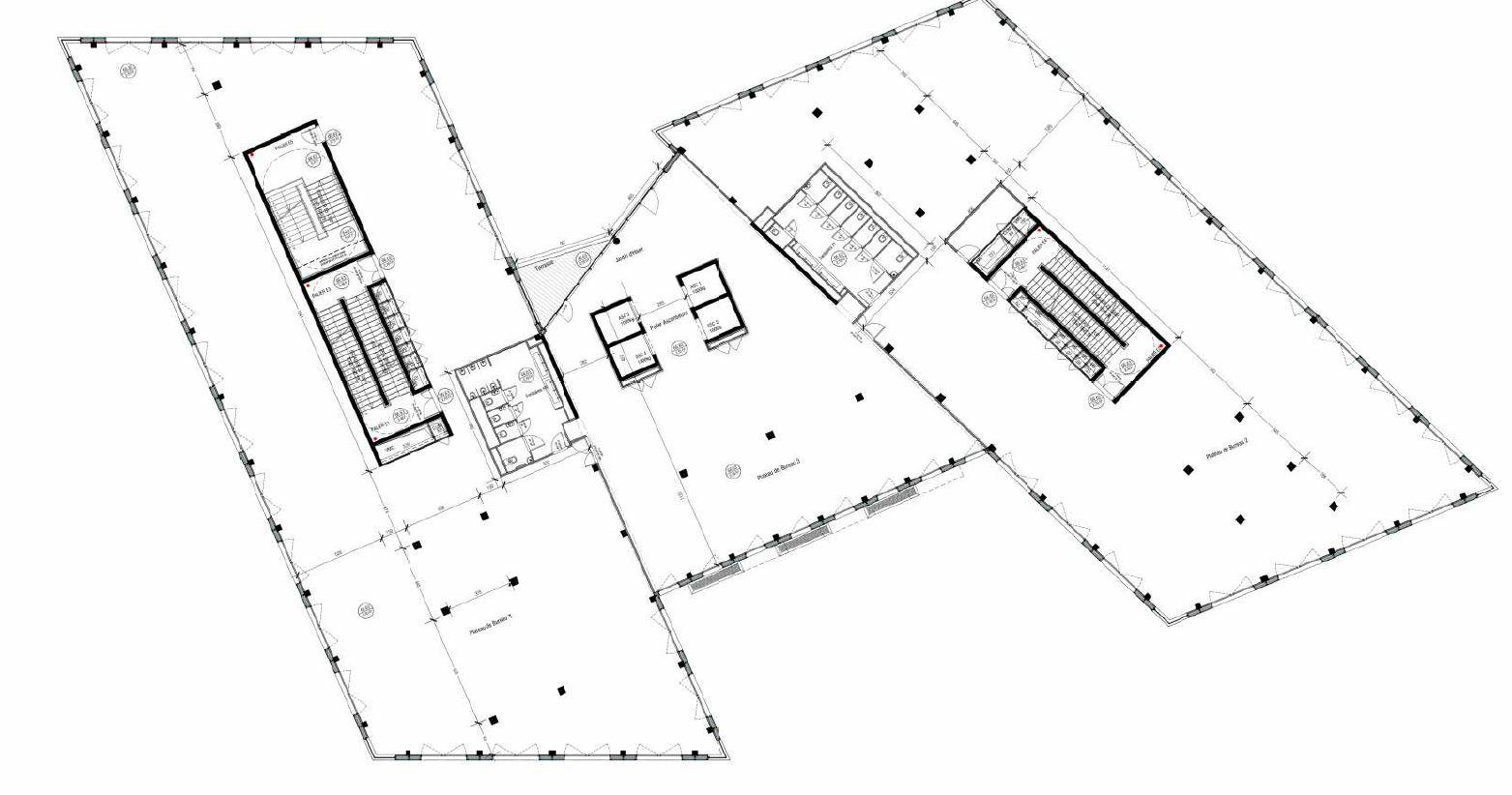 Bureau Cesson-Sévigné 3726m² Location bureau Cesson-Sévigné Ille-et-Vilaine OLBUR2310035 8